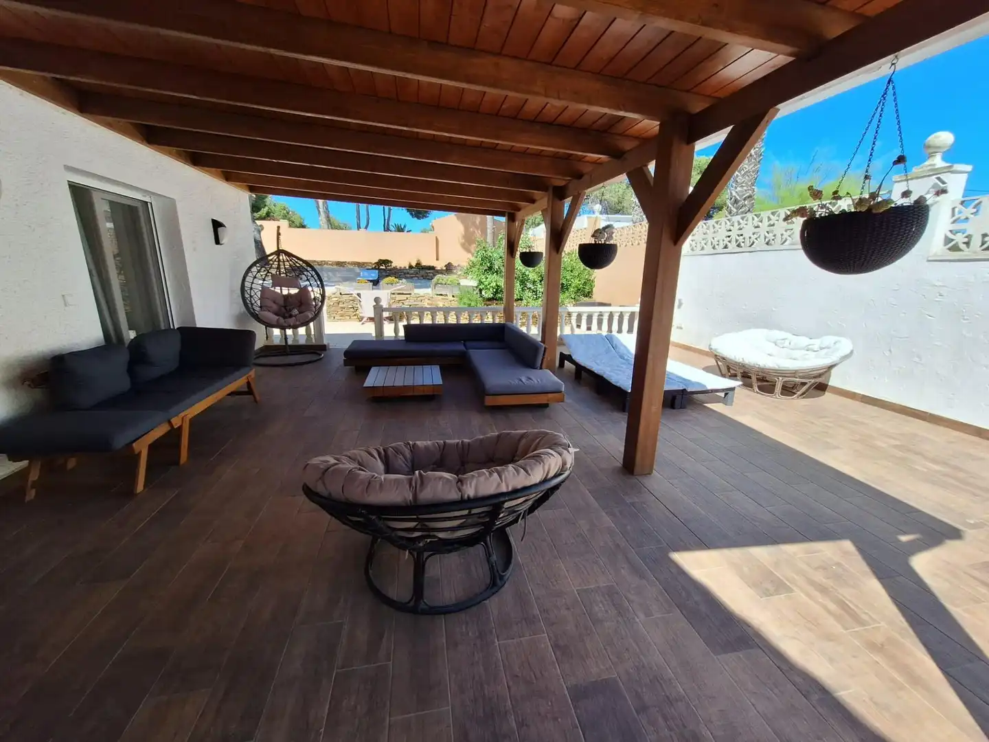Terrassa de Casa o xalet en venda en Pilar de la Horadada amb Piscina