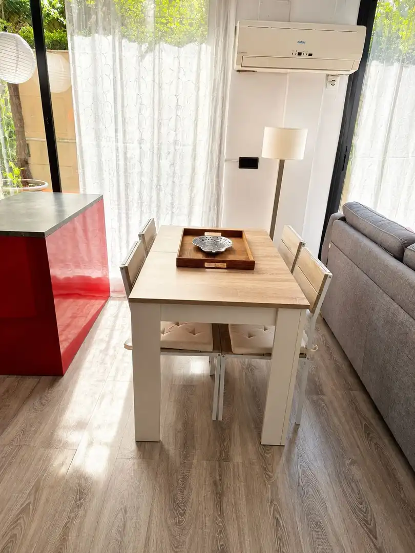 Comedor de Dúplex en venta en Madrid con Aire acondicionado, Jardín privado y Terraza