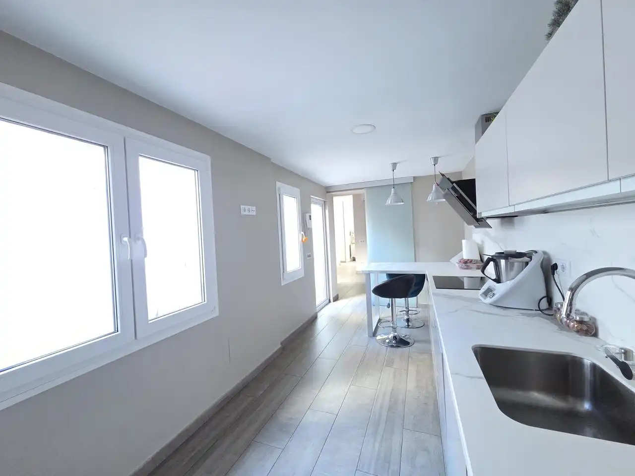 Kitchen of Houses for rent in Madrid  with Air Conditioner, Heating and Terrace