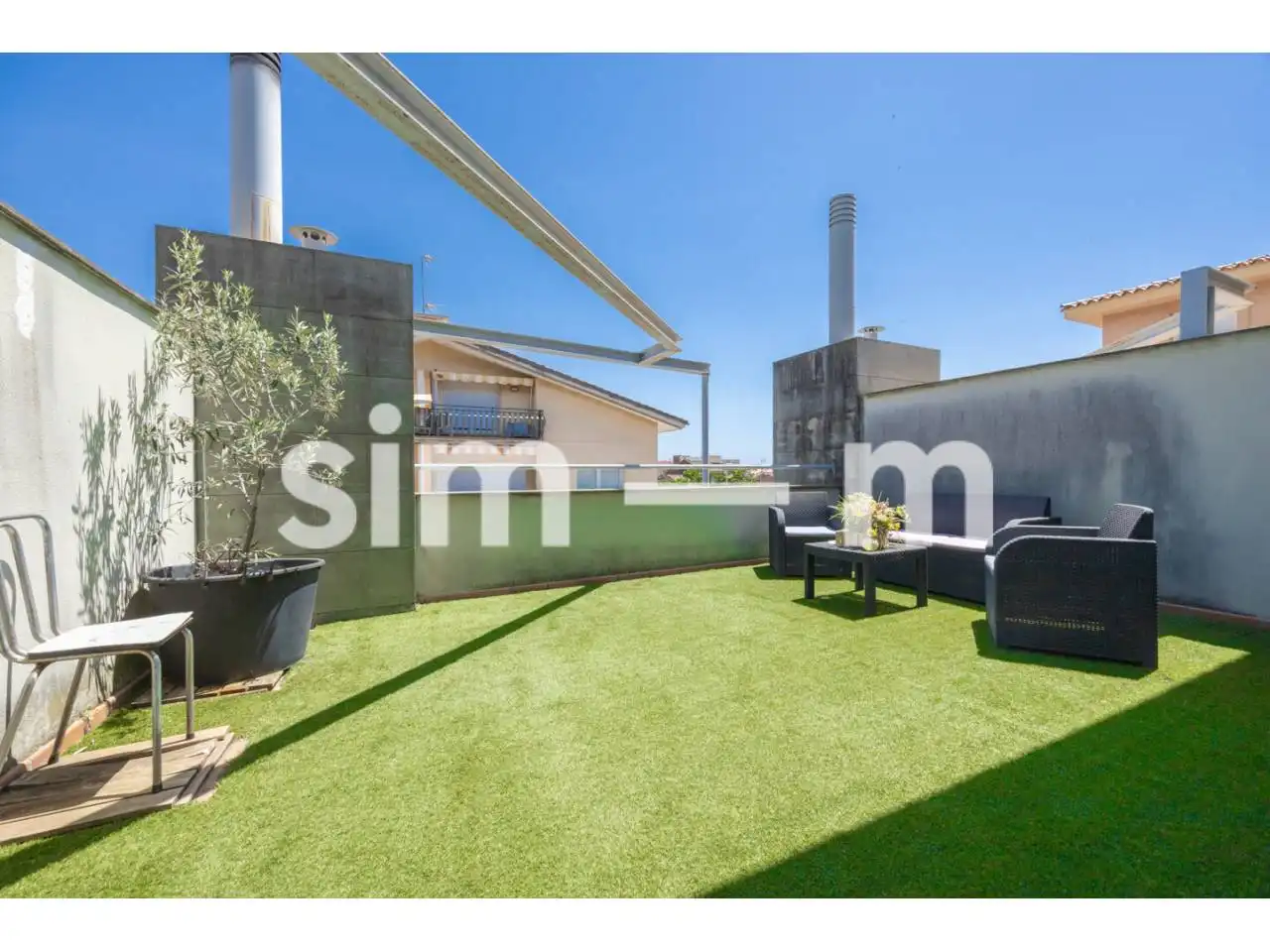 Terraza de Casa o chalet en venta en La Garriga con Aire acondicionado, Calefacción y Jardín privado