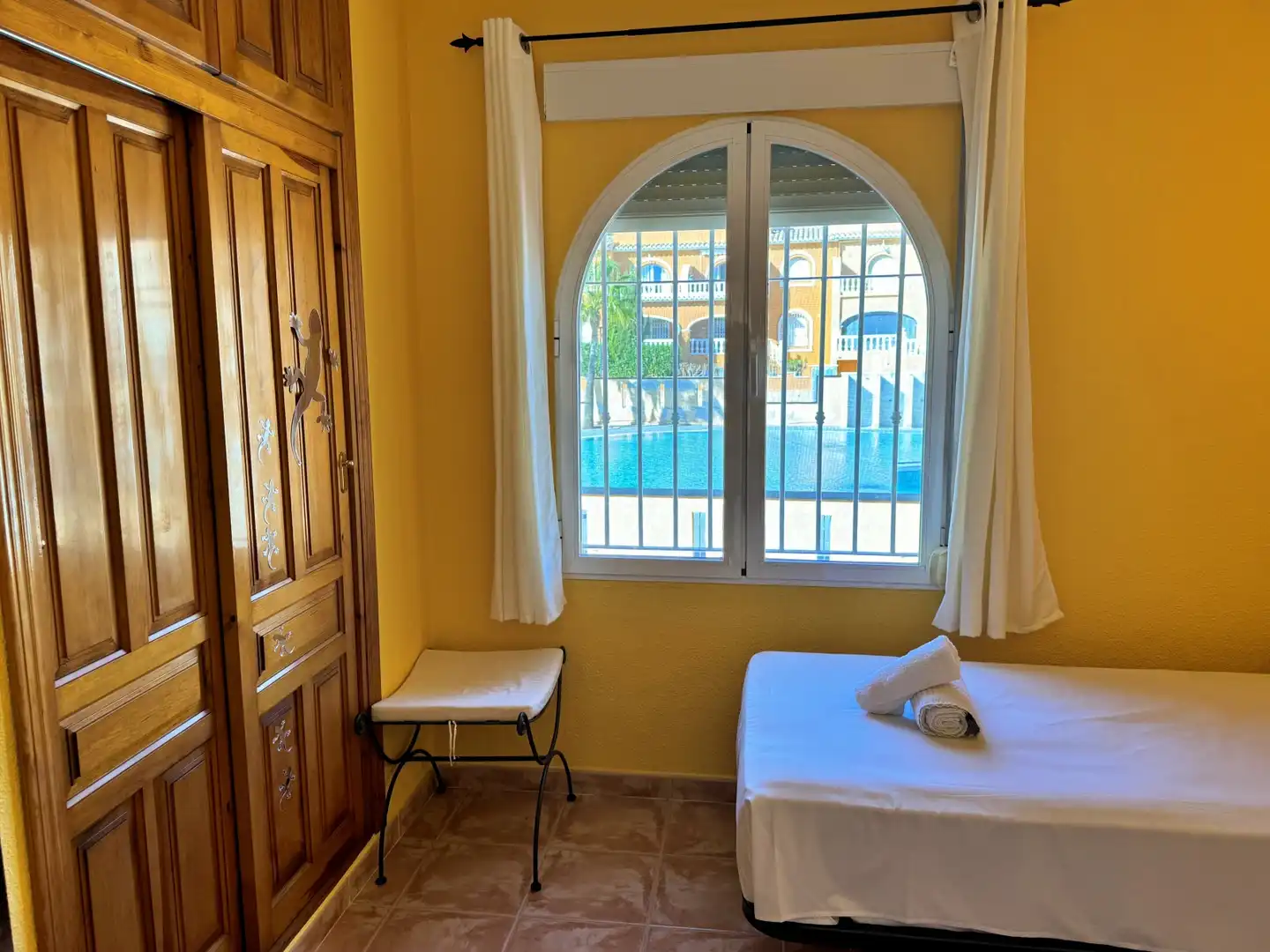 Habitación de Apartamento de alquiler en Benitachell / El Poble Nou de Benitatxell con Aire acondicionado, Calefacción y Terraza