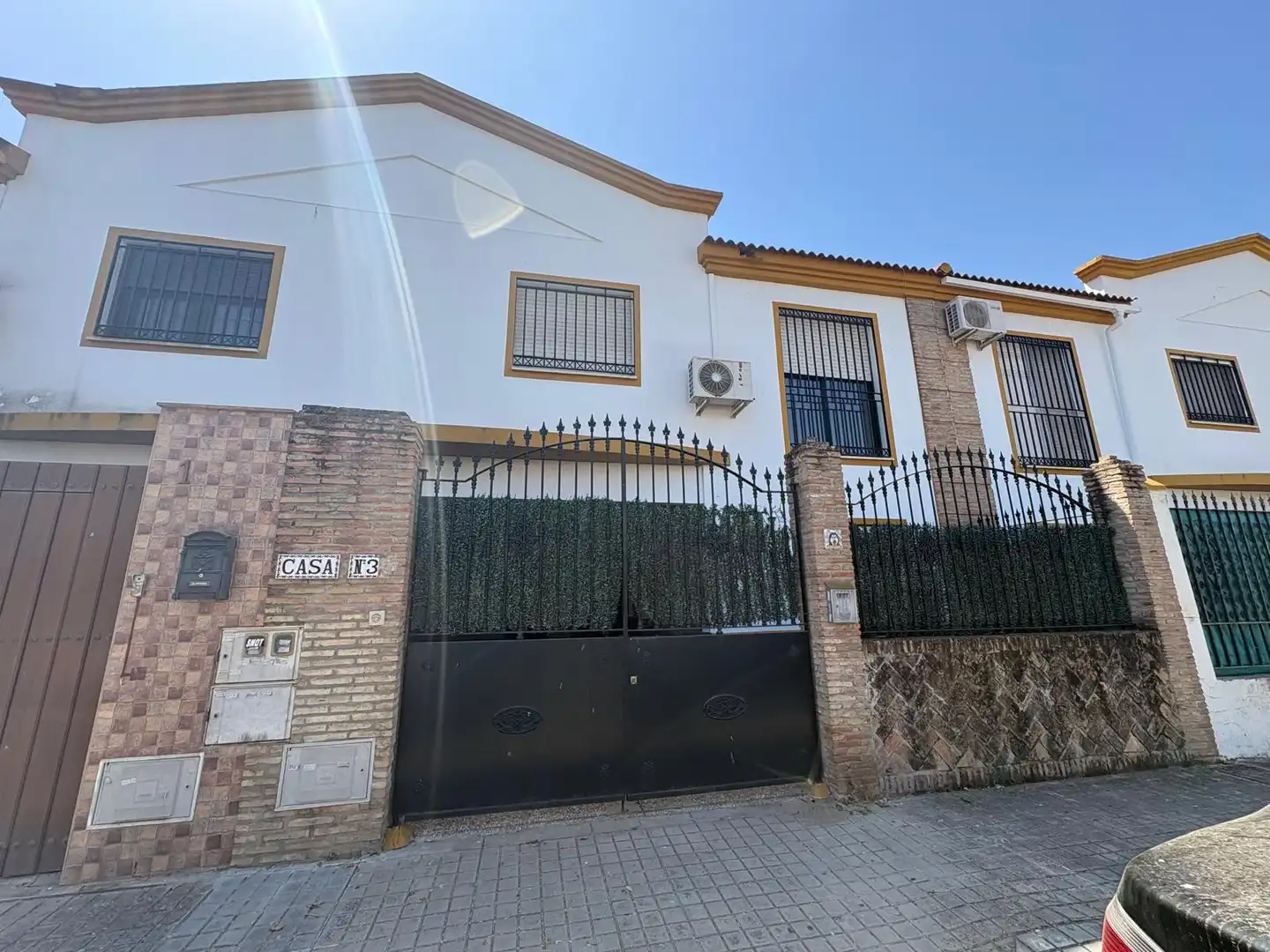 Exterior view of Detached homes for sale in Sevilla  with Storage room and Balcony