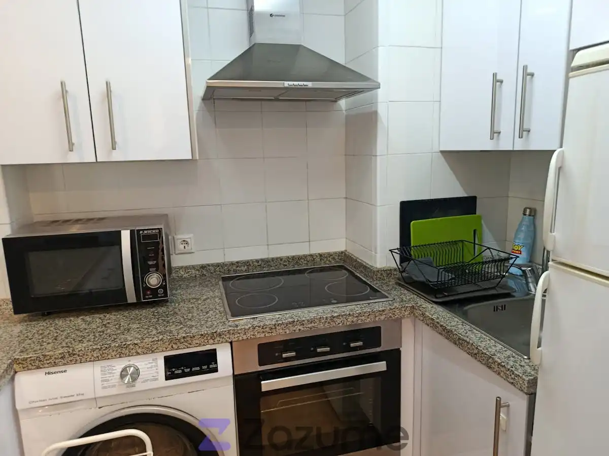 Cocina de Piso de alquiler en Sevilla con Aire acondicionado, Calefacción y Parquet