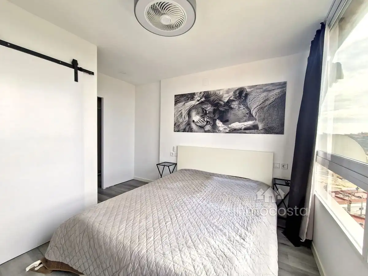 Bedroom of Flat for sale in Alicante / Alacant  with Air Conditioner and Community pool