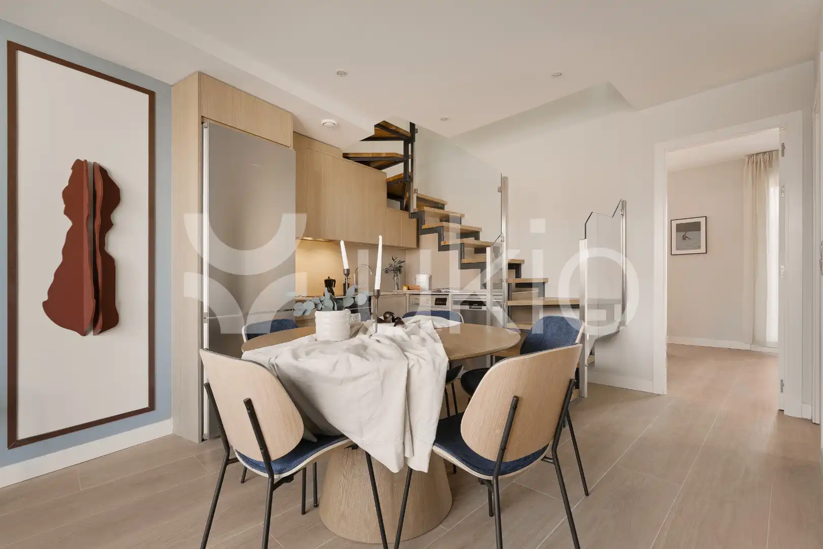 Comedor de Apartamento de alquiler en Madrid con Calefacción, Terraza y Piscina
