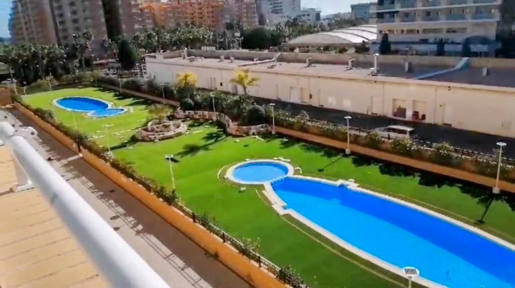 Swimming pool of Attic for sale in Oropesa del Mar / Orpesa  with Air Conditioner, Storage room and Furnished