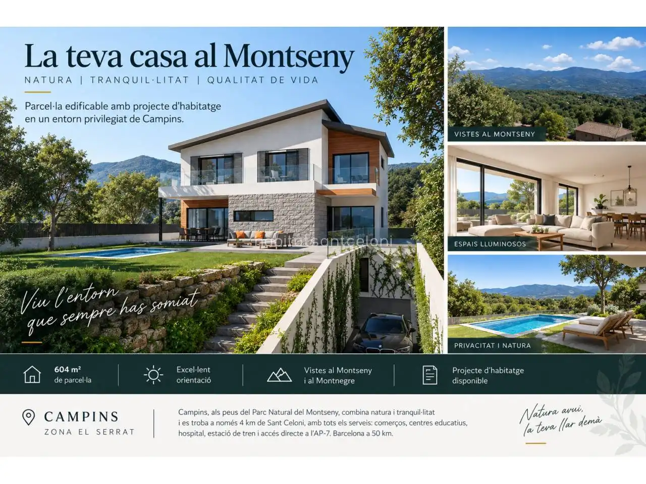 Terreno residencial en venta en Calle DEL SERRAT 13
