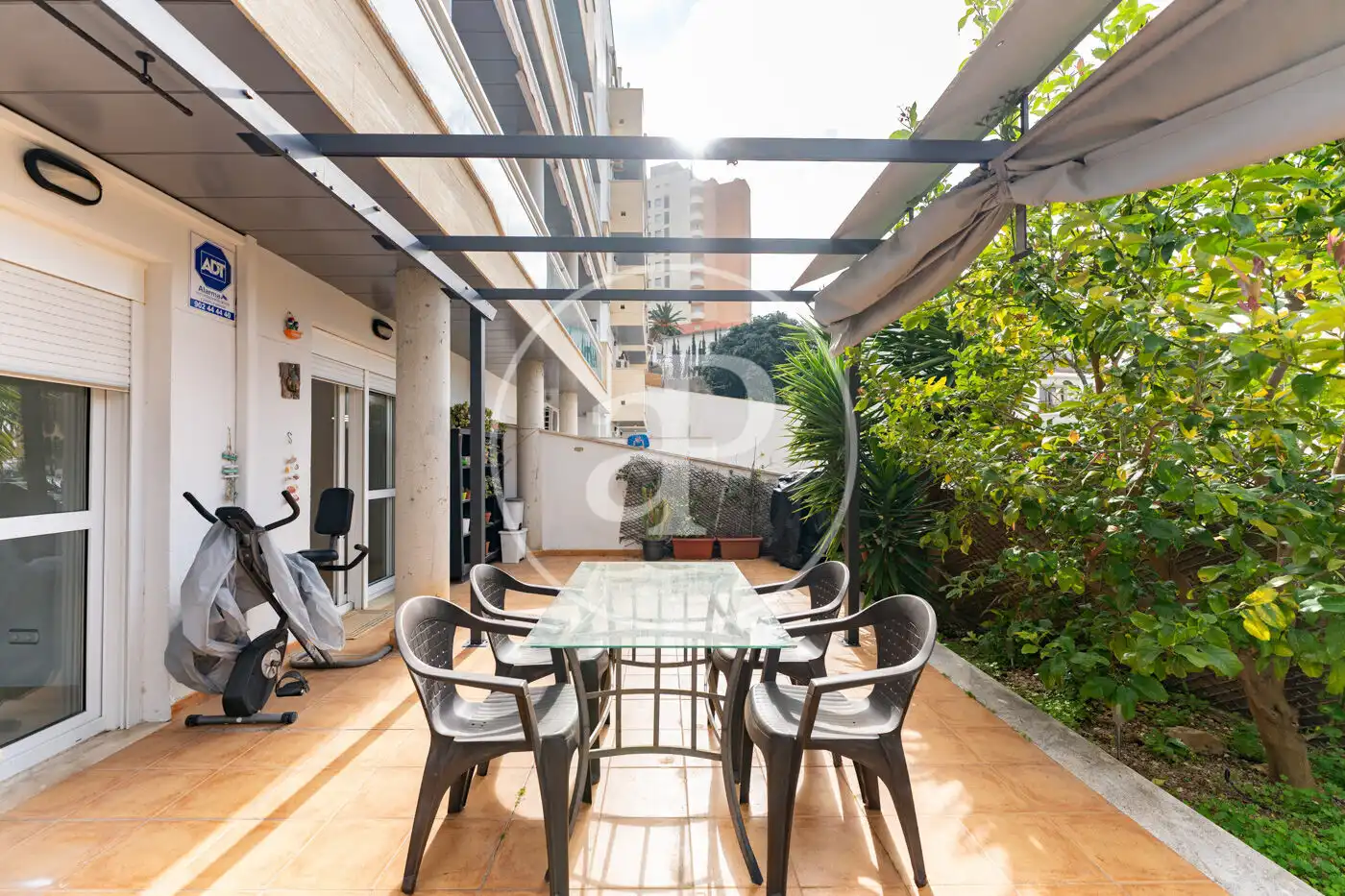 Terrace of Flat for rent in  Palma de Mallorca  with Air Conditioner, Heating and Private garden