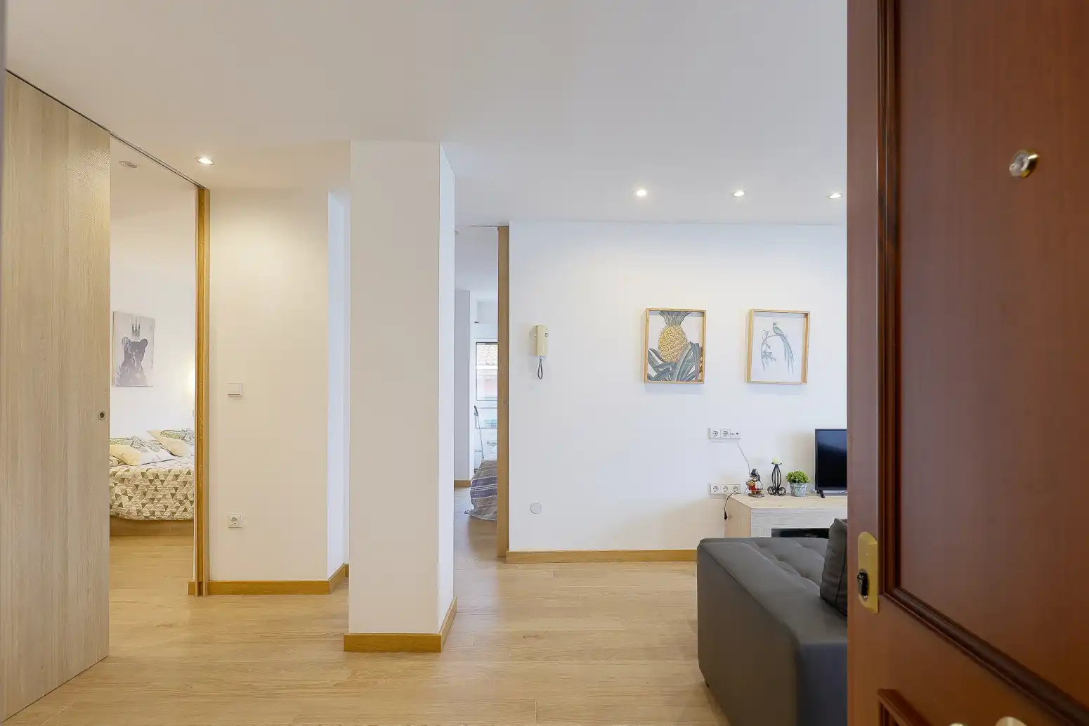 Piso de alquiler en Gijón  con Calefacción y Amueblado