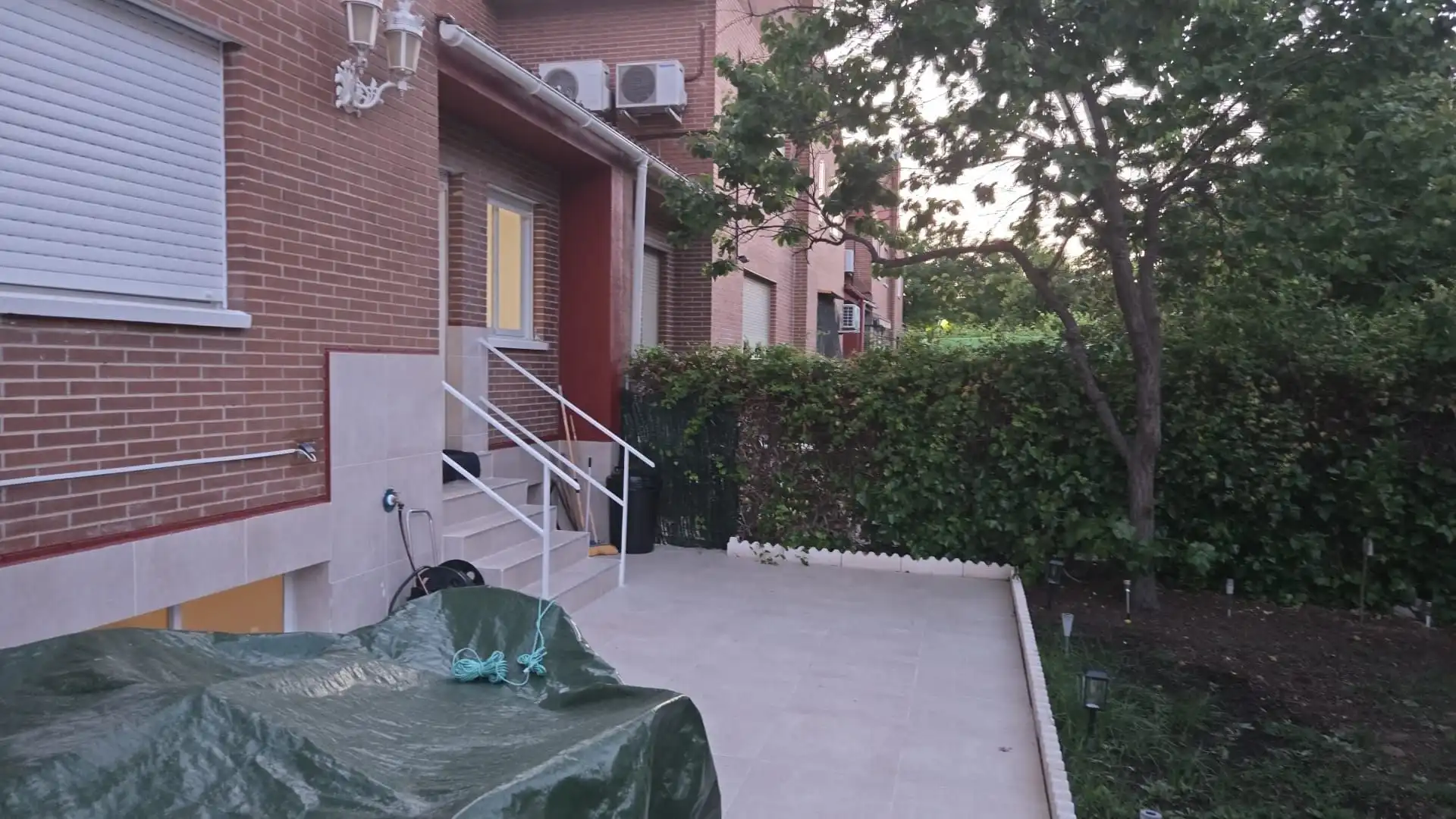 Terraza de Casa o chalet en venta en Arganda del Rey con Aire acondicionado, Jardín privado y Trastero