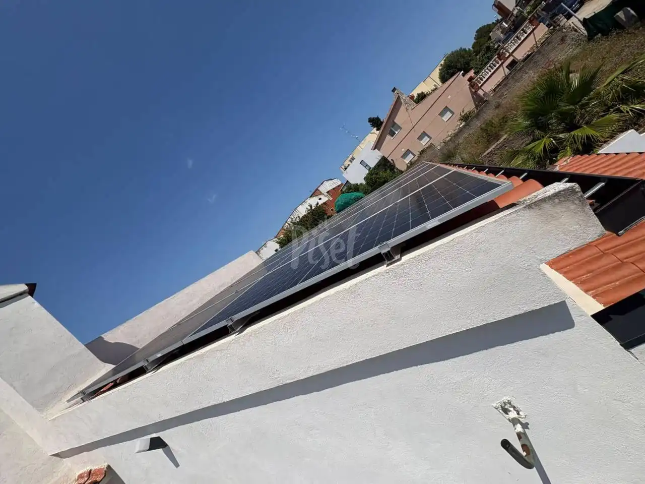 Vista exterior de Casa o chalet en venta en Els Pallaresos con Jardín privado y Piscina