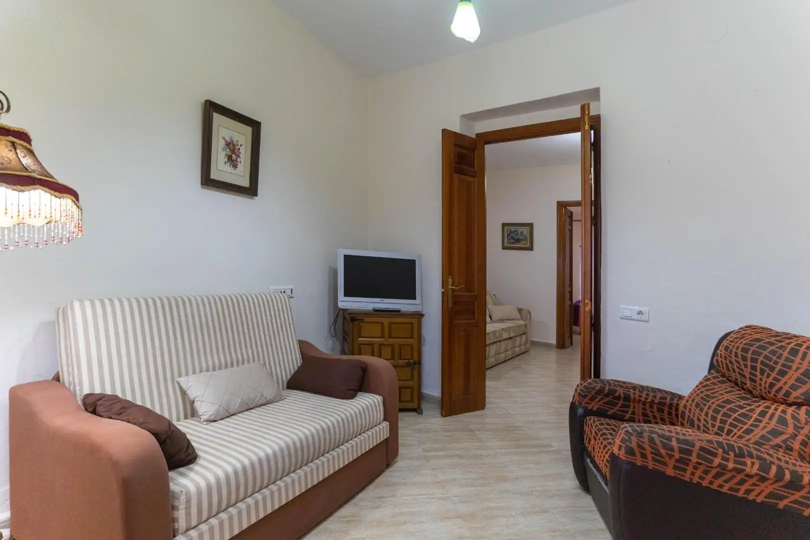 Wohnzimmer von Erdgeschoss zur Miete in Alhaurín El Grande mit Terrasse, Abstellraum und Möbliert