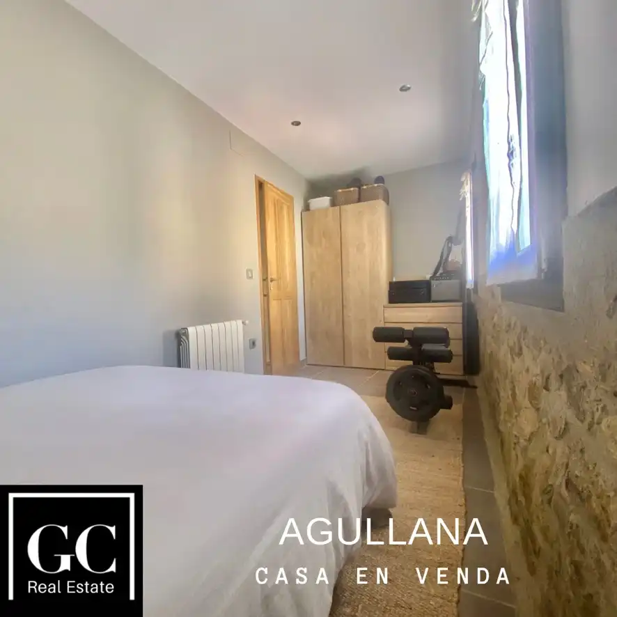 Dormitori de Casa adosada en venda en Agullana amb Calefacció i Terrassa