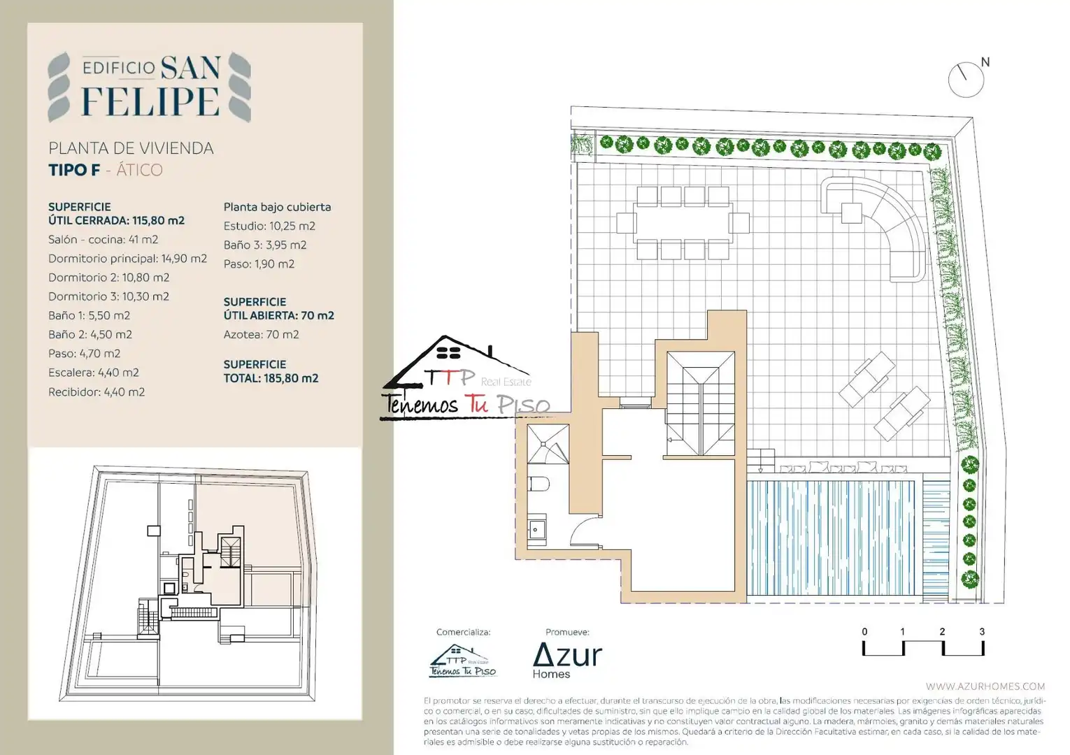 Ático en venta en Zaragoza con Aire acondicionado, Calefacción y Terraza