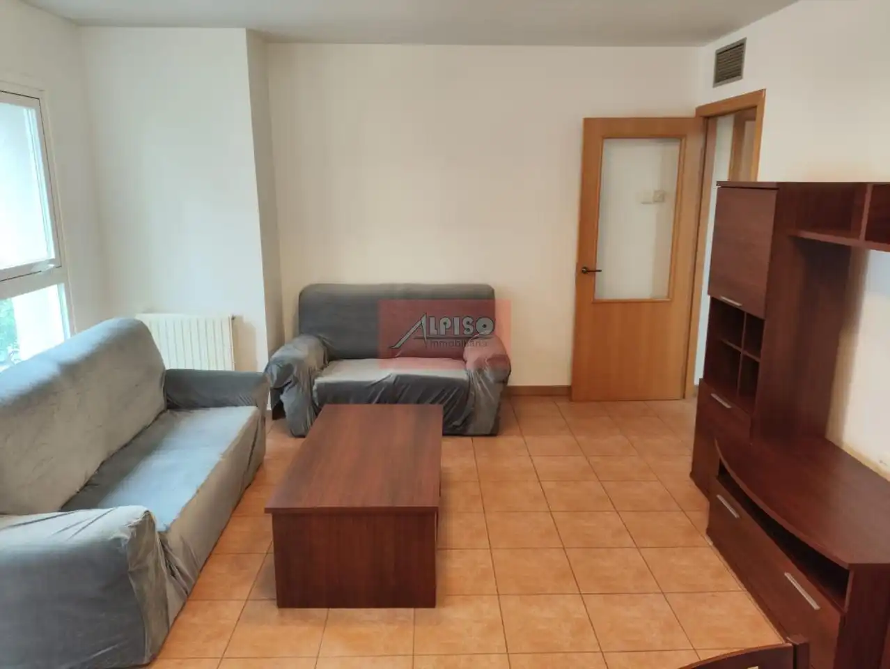 Sala d'estar de Pis de lloguer en Ourense Capital  amb Calefacció i Moblat