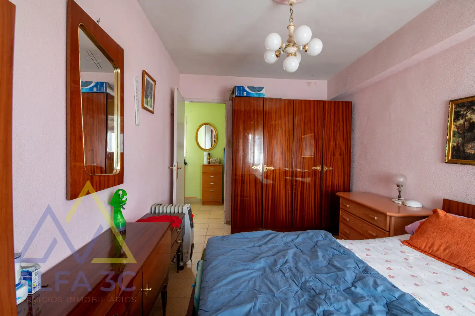 Bedroom of Flat for sale in Madrid  with Terrace