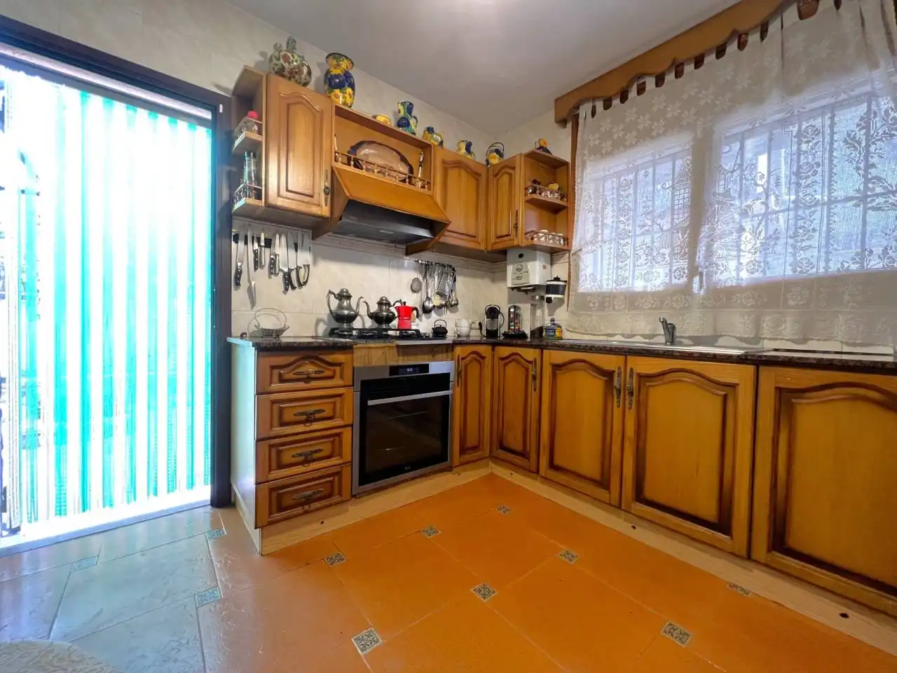 Kitchen of Houses for sale in Riells i Viabrea  with Air Conditioner, Heating and Private garden