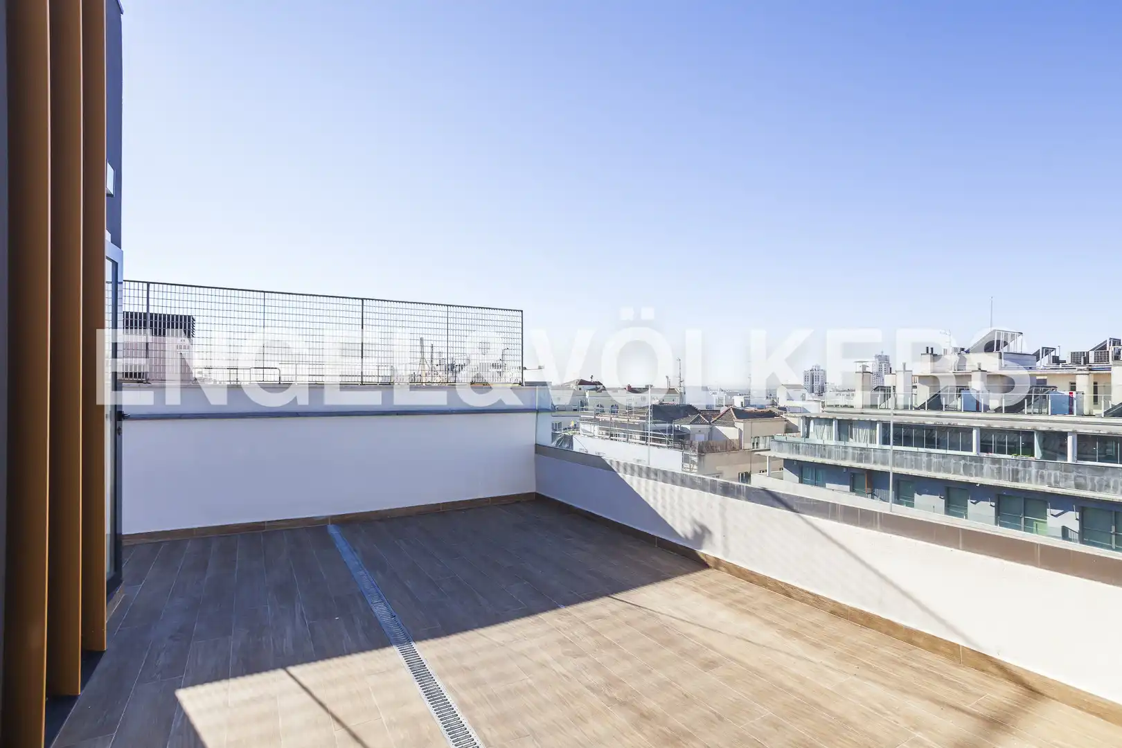 Terrace of Attic for rent in Madrid  with Heating and Swimming Pool