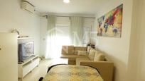 Living room of Flat for sale in Vélez-Málaga  with Terrace, Furnished and Community pool