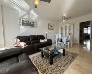 Living room of Apartment to rent in Benalmádena  with Air Conditioner