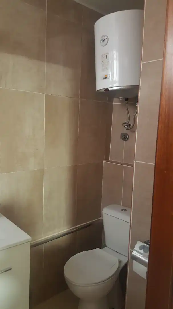 Badezimmer von Loft zum Verkauf in Marín mit Möbliert, Waschmaschine und Mikrowelle