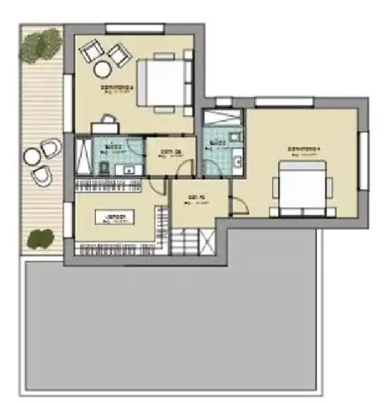 Haus oder Chalet zum Verkauf in Villamayor mit Klimaanlage, Heizung und Privatgarten