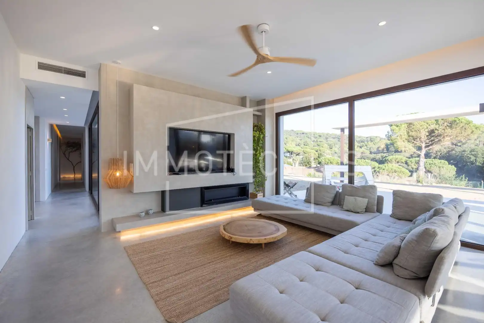 Sala de estar de Casa o chalet en venta en Vilanova del Vallès con Aire acondicionado, Calefacción y Terraza