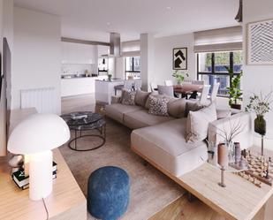 Living room of Flat for sale in Oviedo   with Heating, Terrace and Home automation