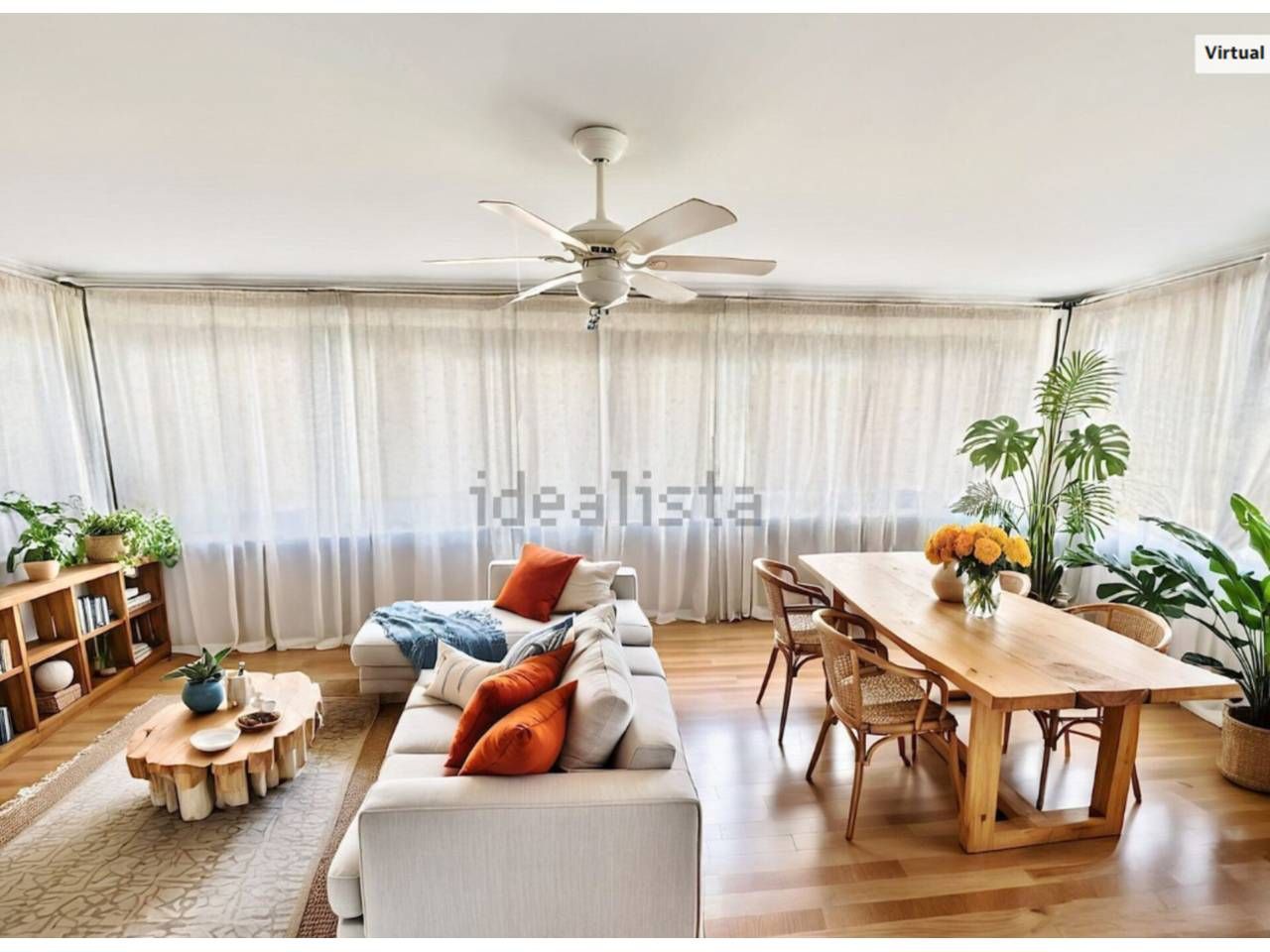 Sala d'estar de Casa o xalet en venda en Mos amb Calefacció, Jardí privat i Terrassa