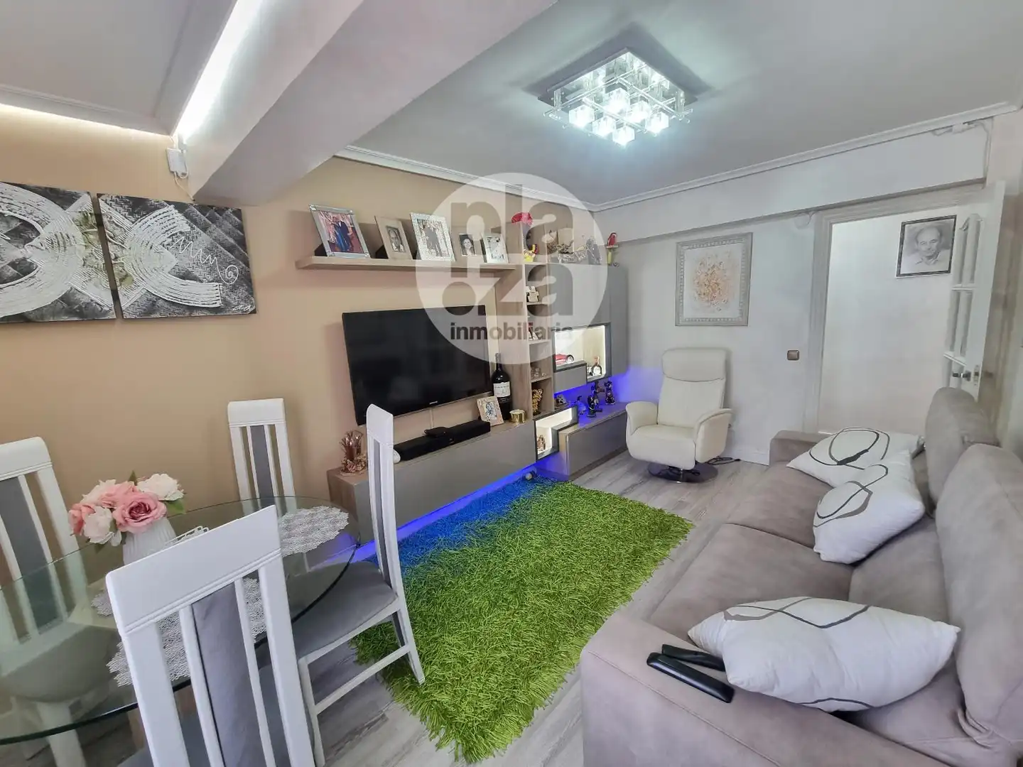 Living room of Flat for sale in Burgos  with Heating and Terrace
