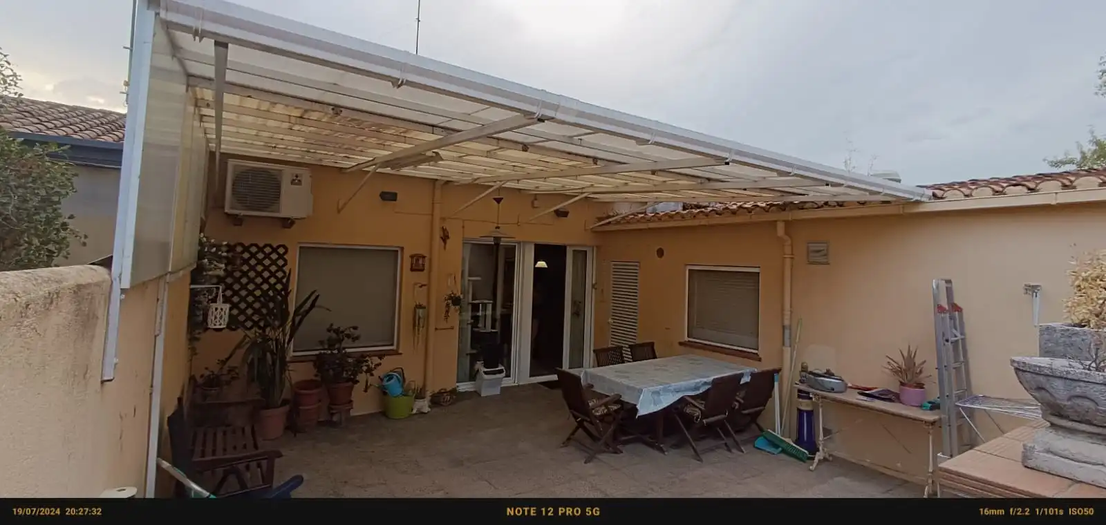 Terraza de Casa o chalet en venta en Llagostera con Aire acondicionado, Calefacción y Jardín privado