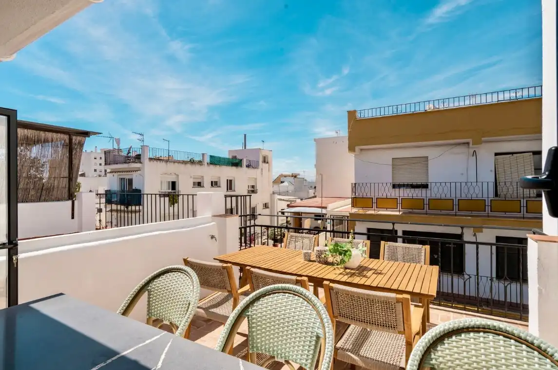 Terraza de Casa adosada en venta en Marbella con Aire acondicionado, Calefacción y Terraza