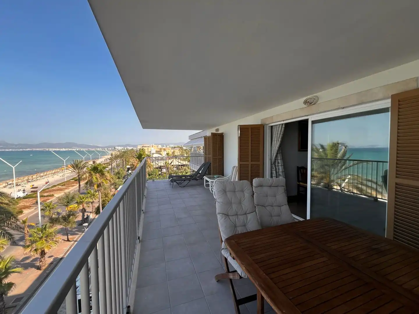 Terraza de Piso de alquiler en  Palma de Mallorca con Aire acondicionado