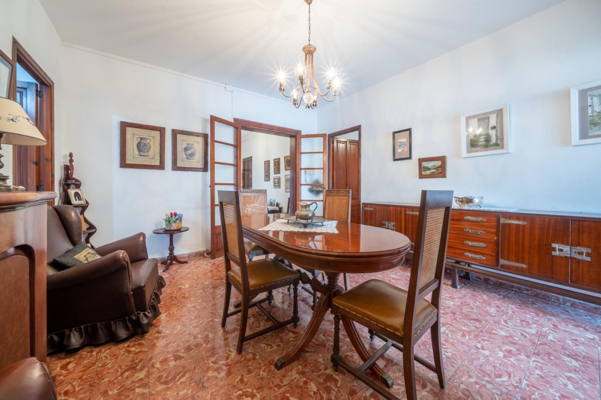 Dining room of Flat for sale in  Palma de Mallorca  with Terrace, Storage room and Balcony