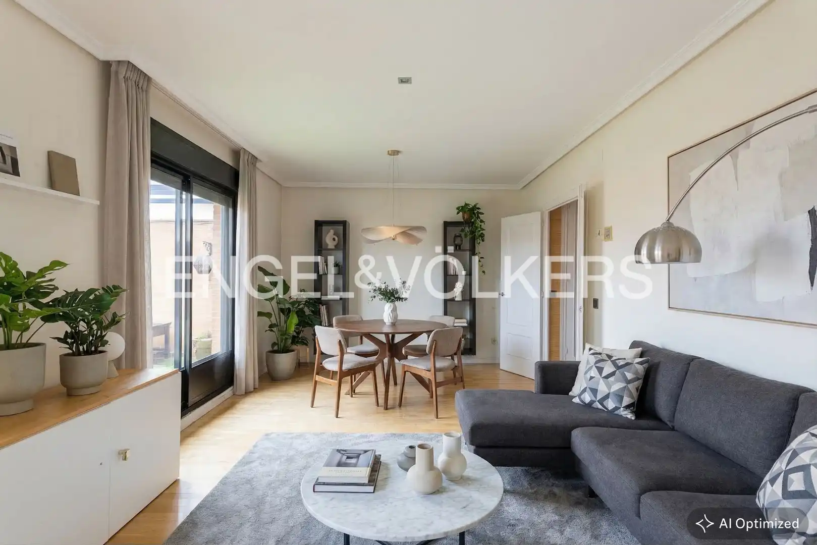 Sala de estar de Piso en venta en La Moraleja con Aire acondicionado, Calefacción y Terraza
