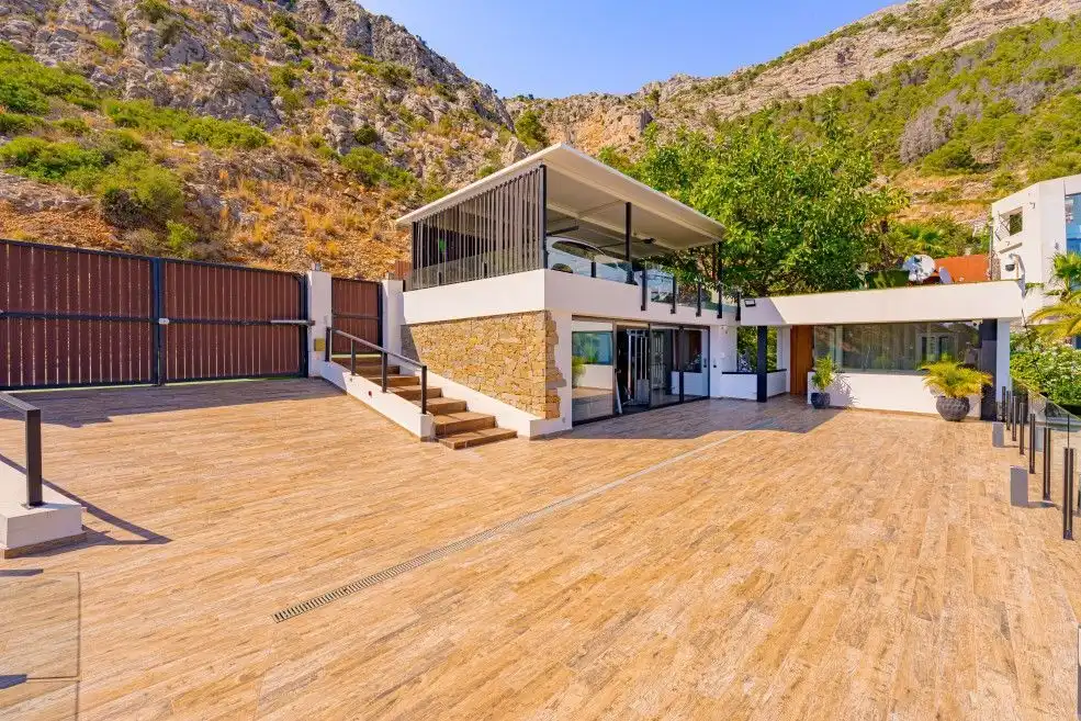 Vista exterior de Casa o chalet en venta en Altea con Aire acondicionado, Calefacción y Jardín privado