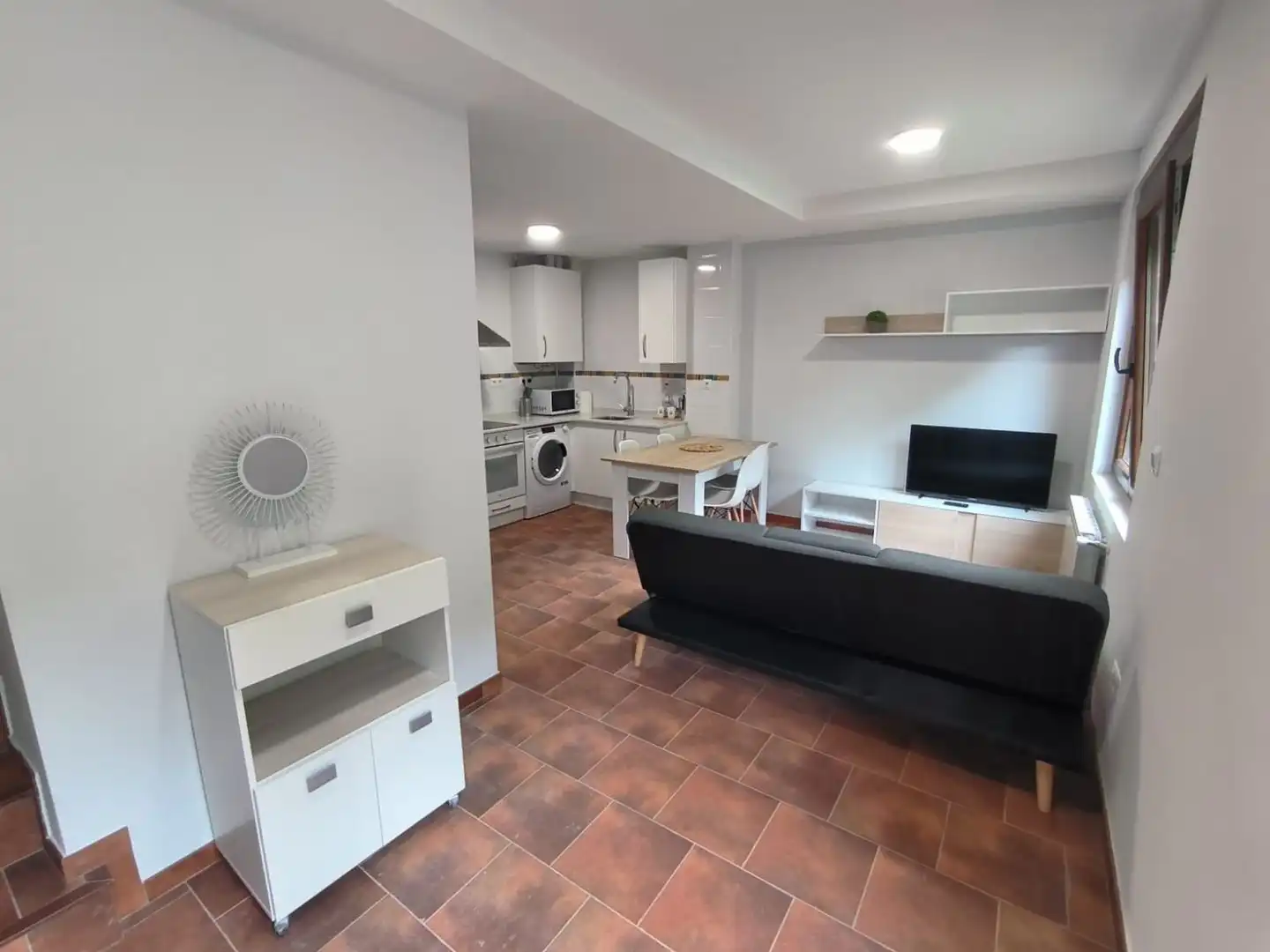 Living room of Houses for rent in San Roque de Riomiera  with Private garden and Terrace