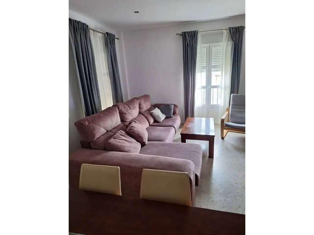 Sala de estar de Piso en venta en El Viso del Alcor con Aire acondicionado, Terraza y Amueblado