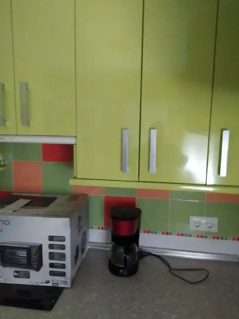 Cuina de Dúplex de lloguer en Badajoz Capital amb Aire condicionat i Balcó