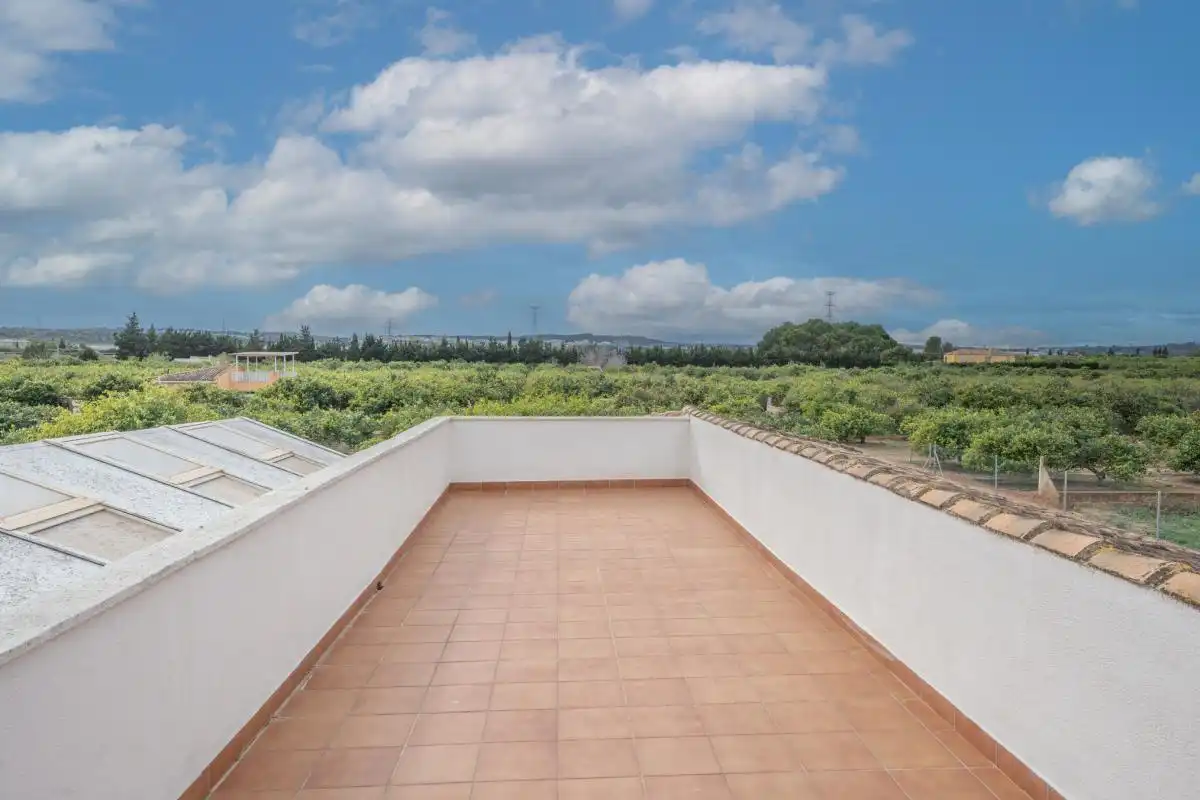 Terraza de Casa o chalet en venta en San Miguel de Salinas con Aire acondicionado, Calefacción y Jardín privado