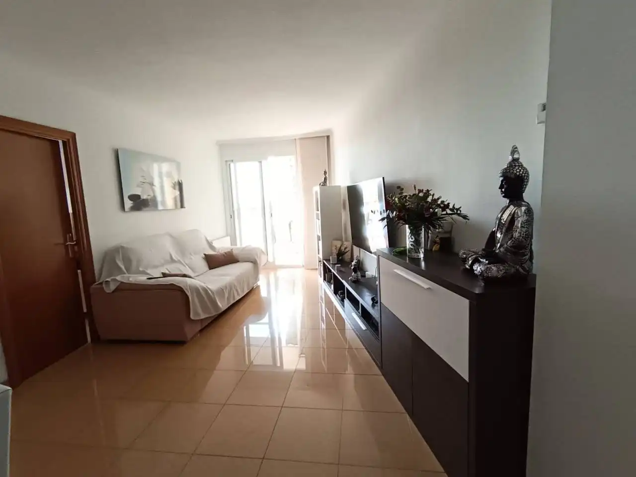 Sala d'estar de Pis en venda en Esplugues de Llobregat amb Terrassa i Balcó