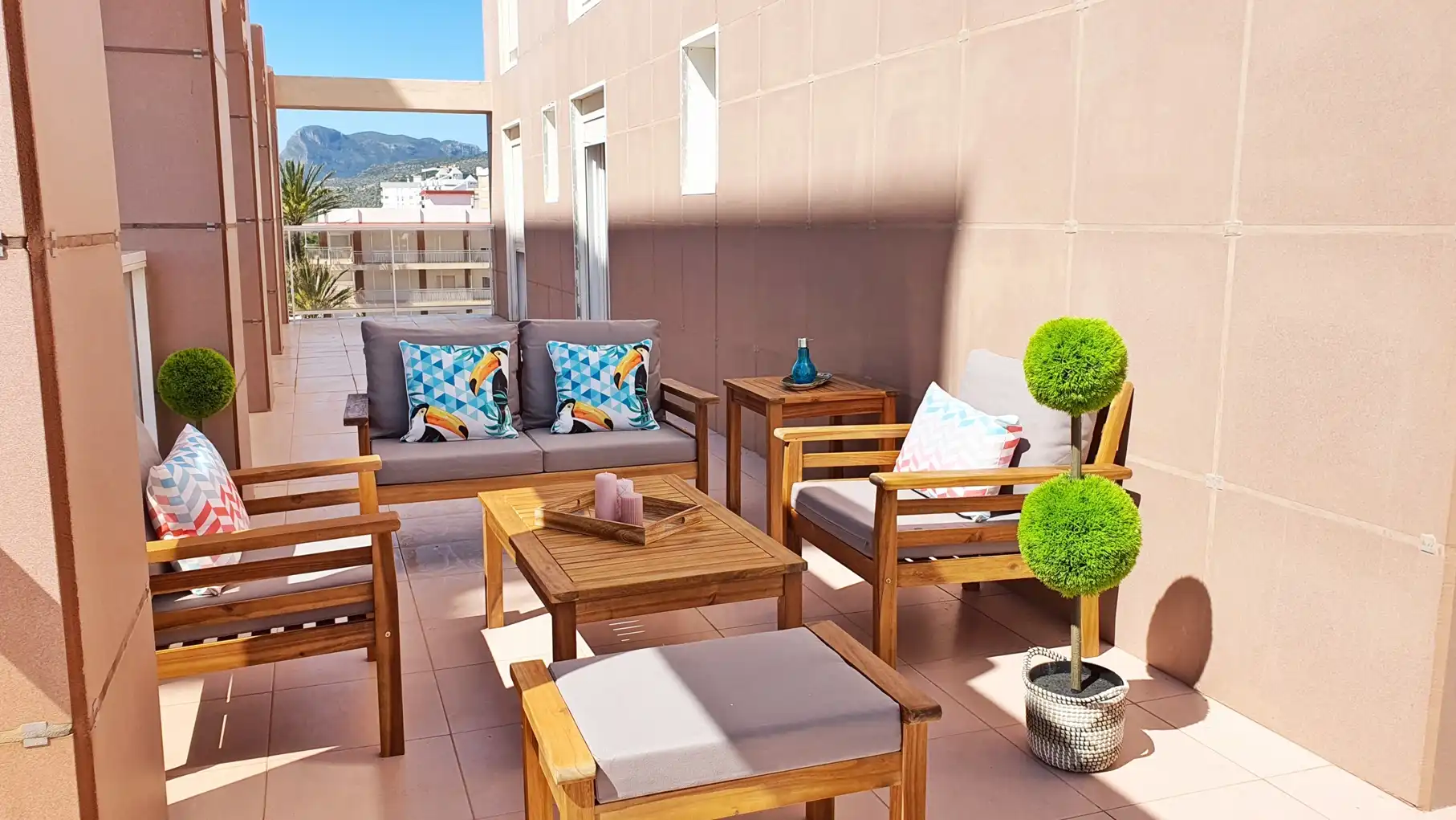 Mini appartamento con terrazza in affitto a Playa de Gandia, imagen 13