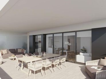 Attique avec piscine à vendre à La Nucia