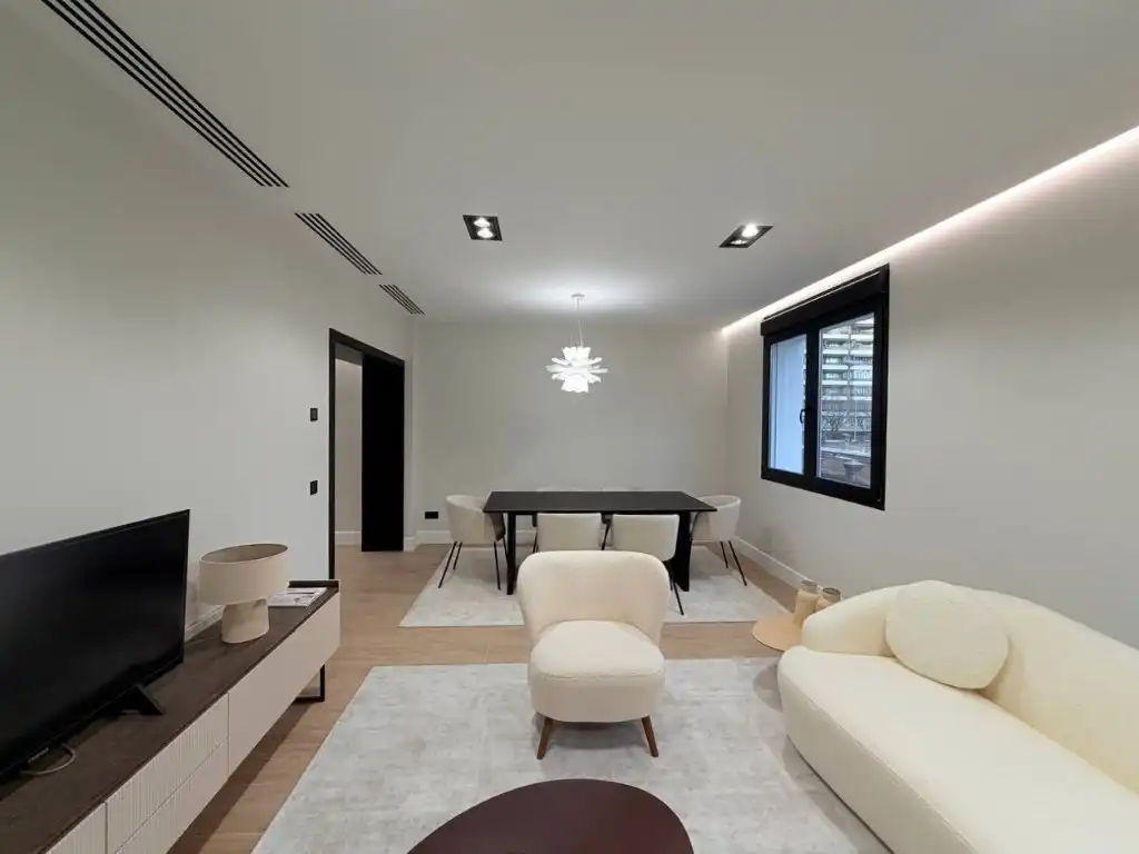 Sala de estar de Piso en venta en Madrid con Aire acondicionado, Calefacción y Amueblado