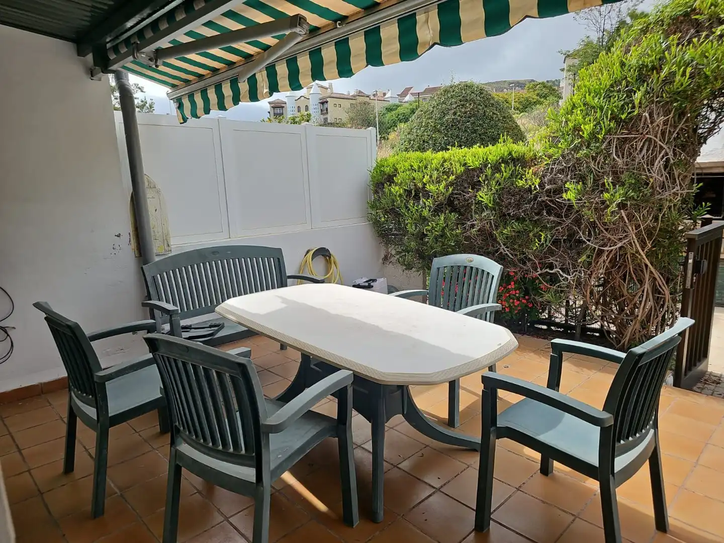 Terrasse von Maisonette zur Miete in Puerto de la Cruz mit Möbliert und Gemeinschaftspool