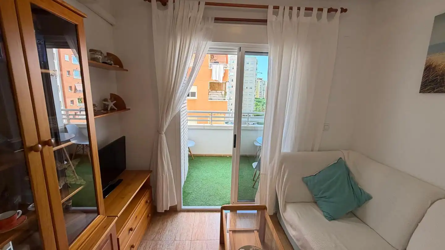 Terraza de Apartamento en venta en La Manga del Mar Menor con Aire acondicionado, Terraza y Piscina