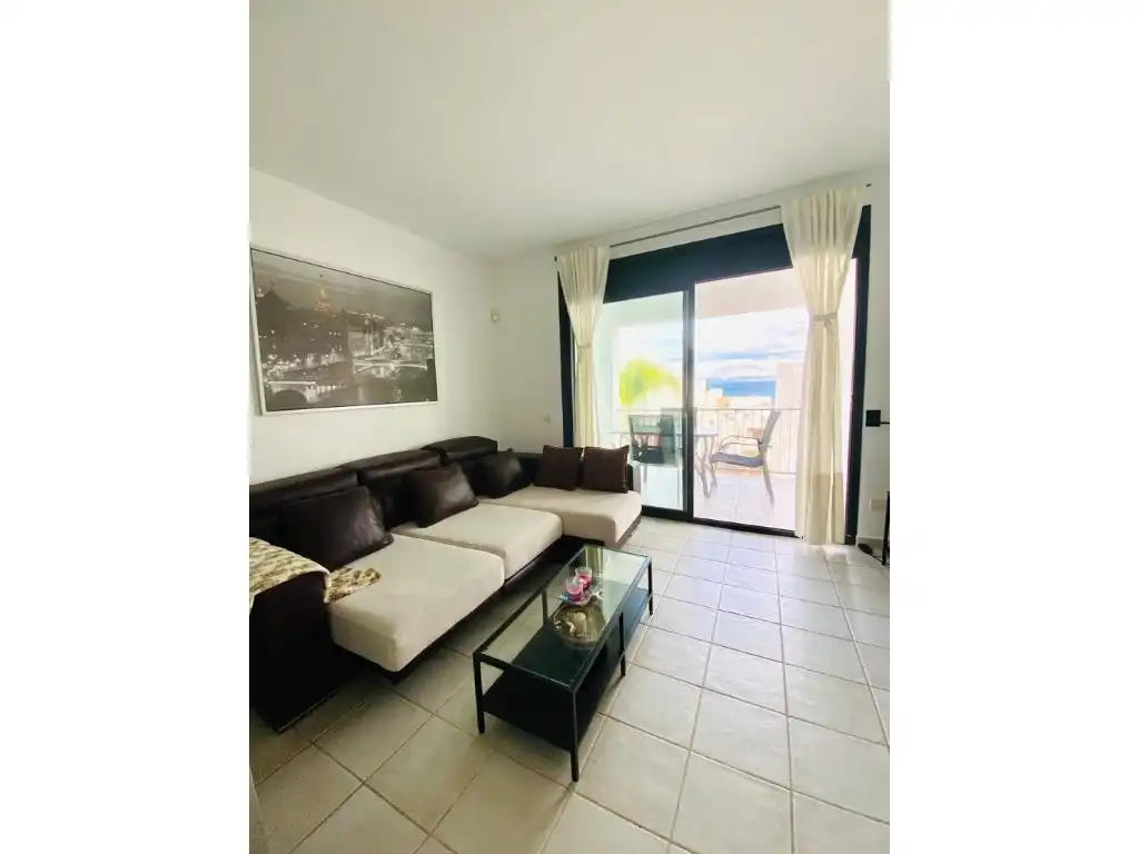 Sala de estar de Apartamento en venta en Mojácar