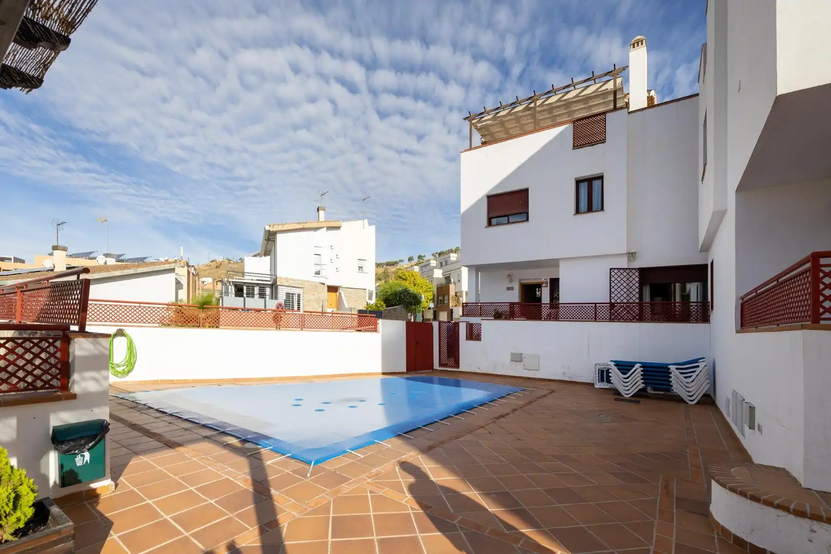 Exterior view of Houses for sale in Granada  with Heating, Private garden and Terrace