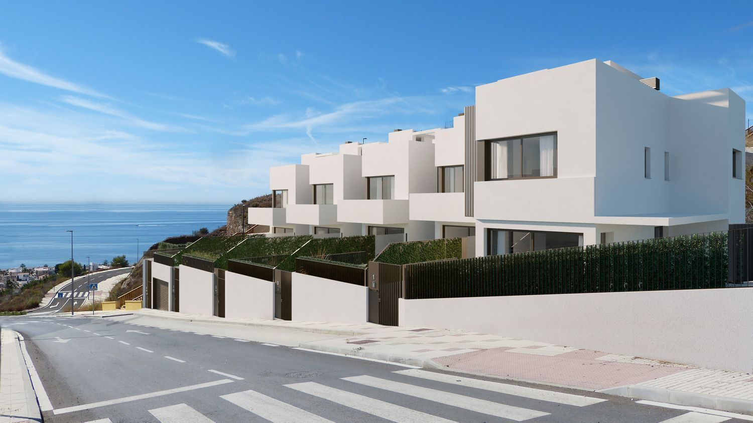 Vista exterior de Àtic en venda en Rincón de la Victoria amb Jardí privat, Terrassa i Piscina comunitària