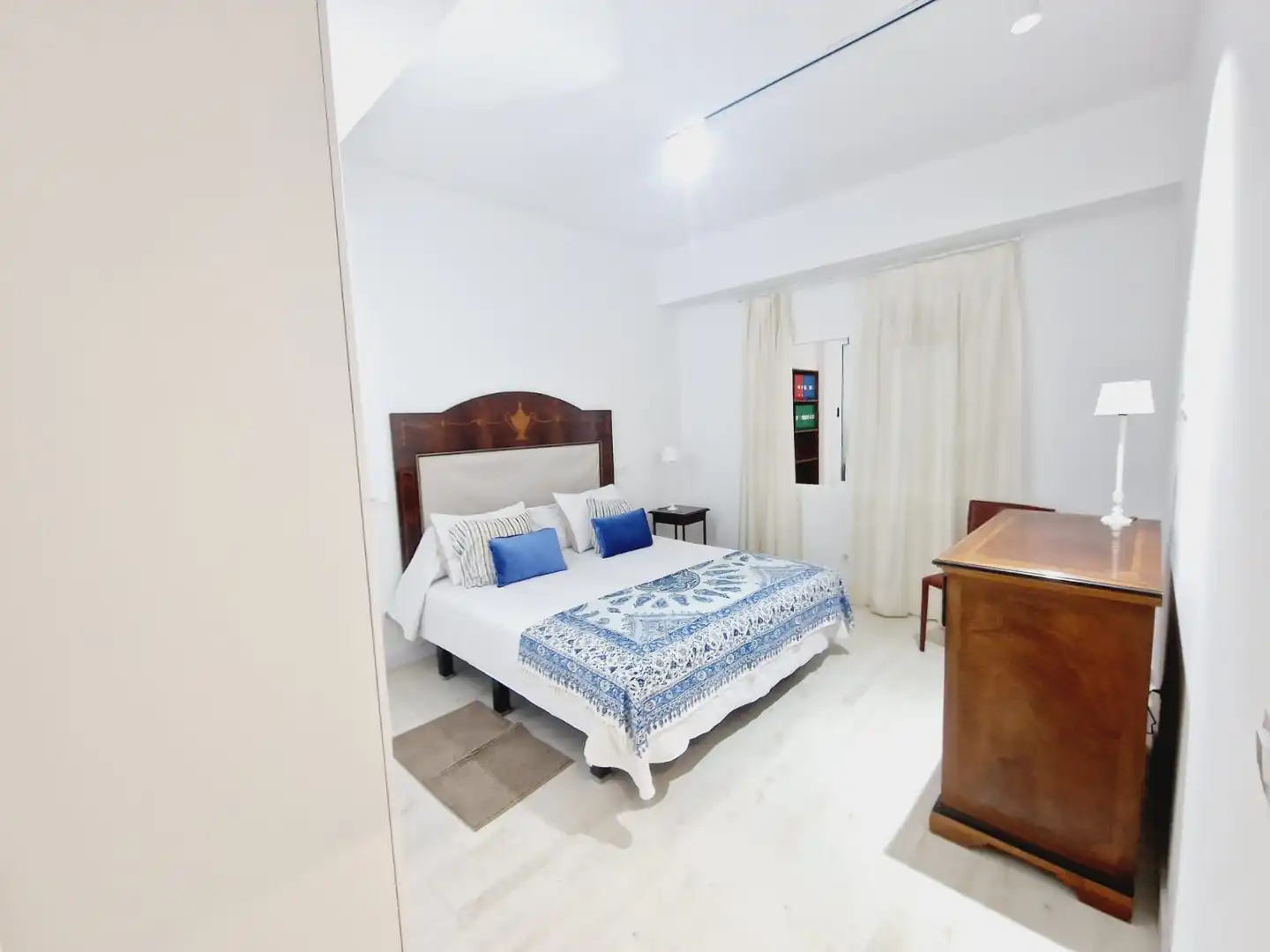 Dormitori de Apartament de lloguer en Las Palmas de Gran Canaria amb Moblat